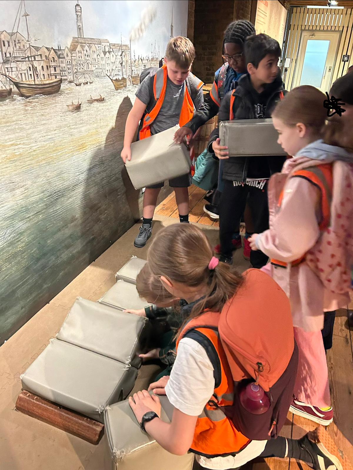 Year 5 Trip to the London Docklands Museum